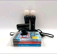 Playstation Move Motion  Controller Set inkl. Spiele Niedersachsen - Osteel Vorschau