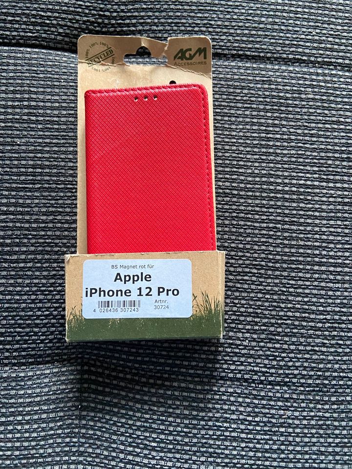 Apple IPhone 12 Pro Handyhülle rot in Wuppertal