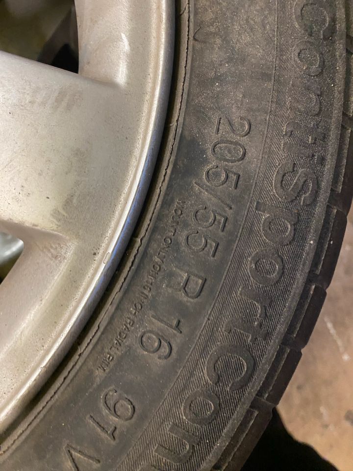 4x Original 16“ BMW Alufelgen Reifen Kompletträder e36 e46 in Horn-Bad Meinberg