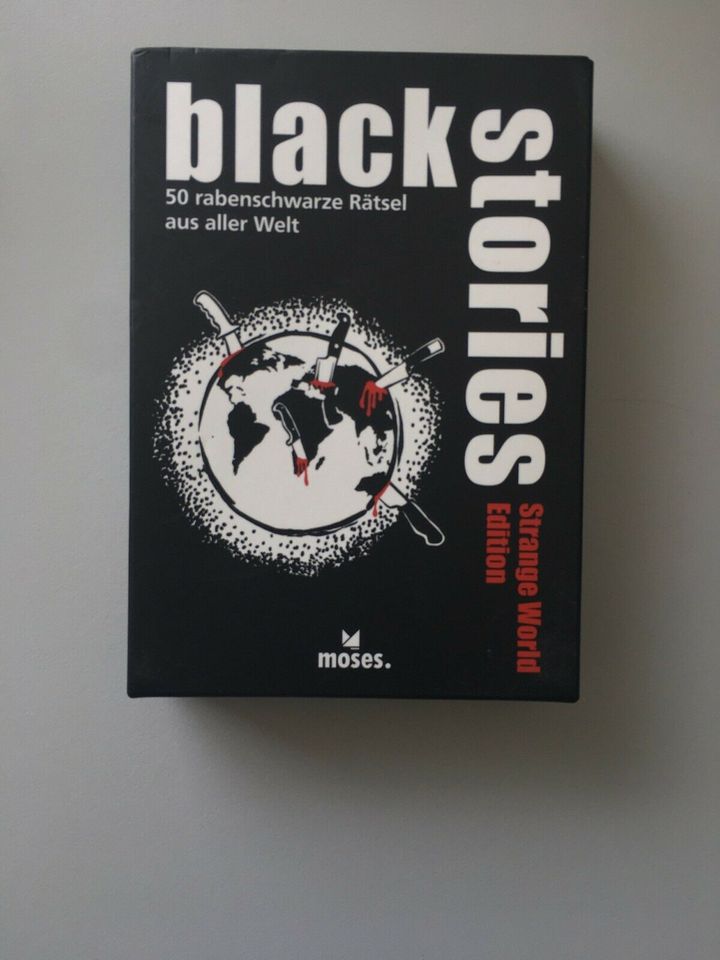 Spiel: black stories Strange World Edition, Gesellschaftsspiel in Hodenhagen