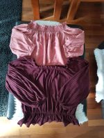 Blusen off-sholder Damen rosa, brombeer Gr. M/38 Only, H&M Bayern - Gars am Inn Vorschau