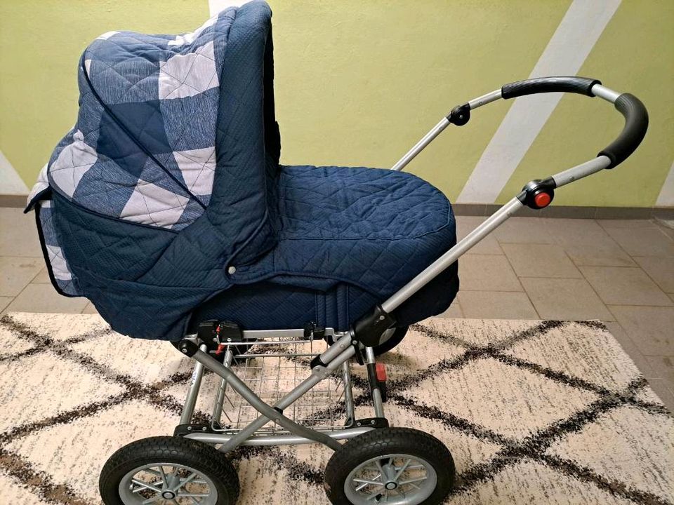 Hartan Kinderwagen mit Sportwagenaufsatz und Fußsack in Lübtheen