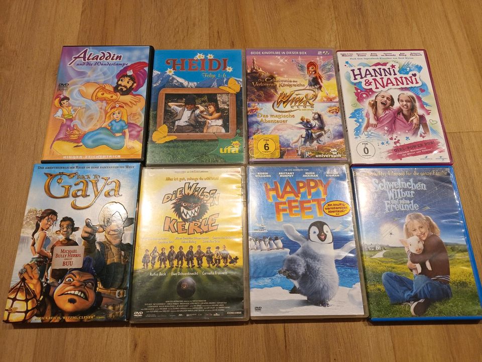 Verschiedene Kinder DVDs in Haltern am See