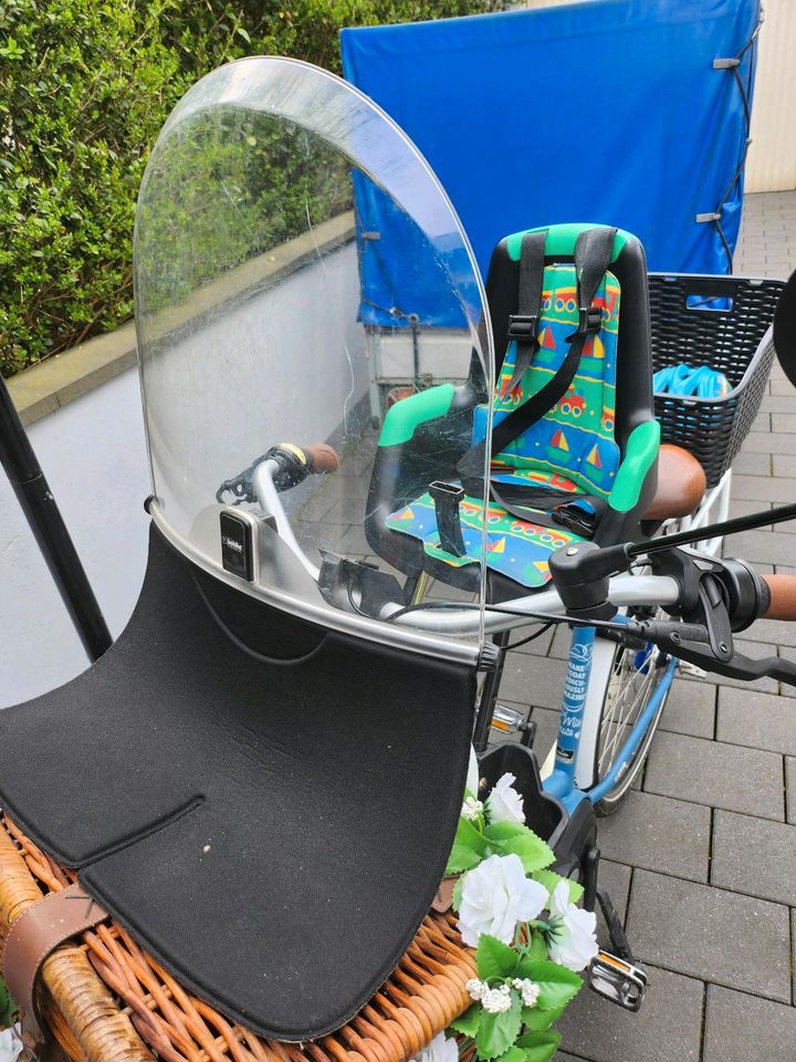 Bobike fahrradsitz vorne in Voerde (Niederrhein)
