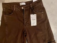 NEU ZARA JEANS CARGO TRF MIT MITTELHOHEM BUND  Gr.36//S Nordrhein-Westfalen - Kerpen Vorschau