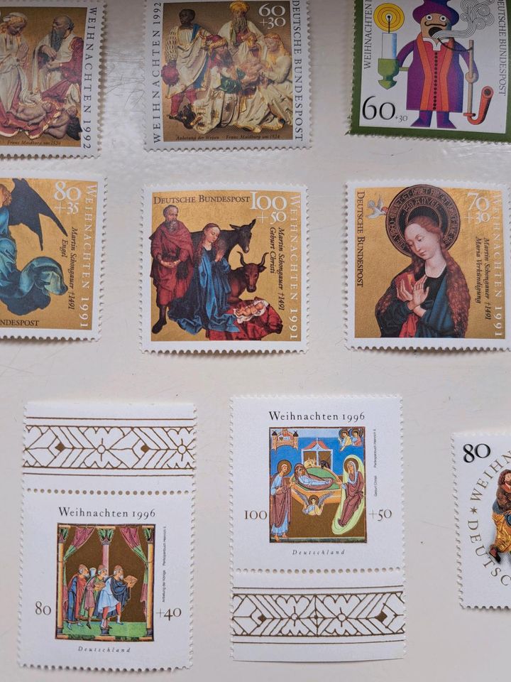 Set 14 Stk. Briefmarken Weihnachten neu Sammlung in Altenburg