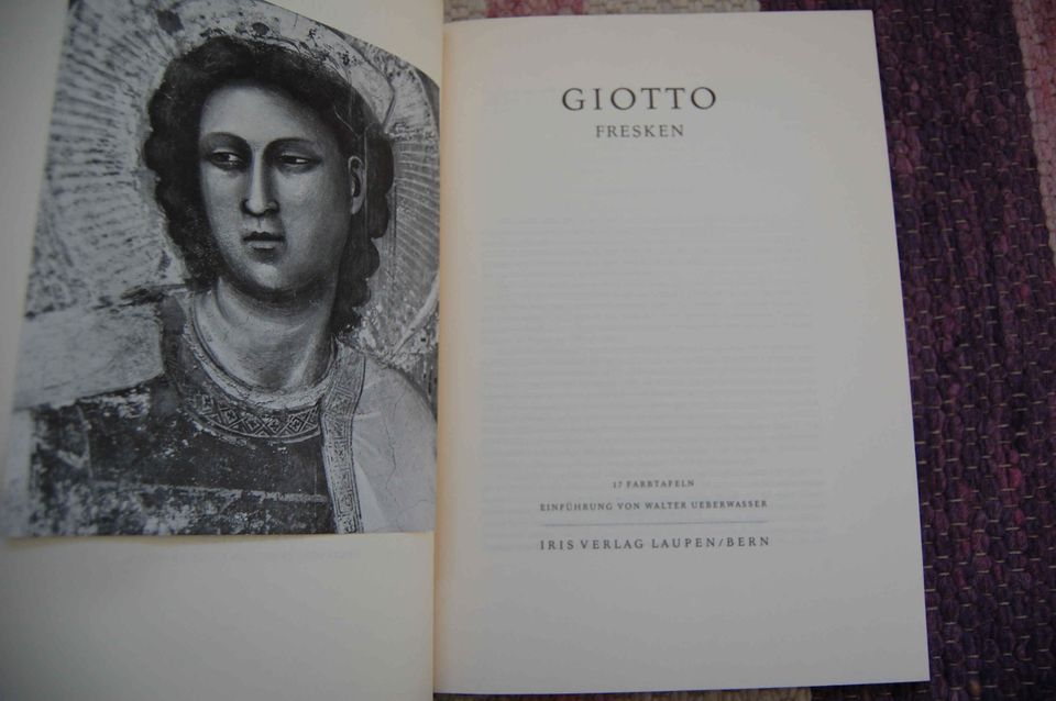 Giotto Fresken - Iris Verlag 1950 in Nördlingen