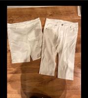 Kurze Hose /Dreiviertel Hose weiß Größe 36 Bayern - Saal Vorschau
