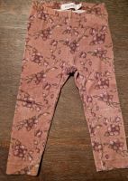 Baby Mädchen Lil Atelier Hose Leggings Braun Blumen 74 Nordrhein-Westfalen - Erkrath Vorschau