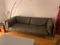 Habitat Sofa Couch Newman Leder grau Essen - Rüttenscheid Vorschau