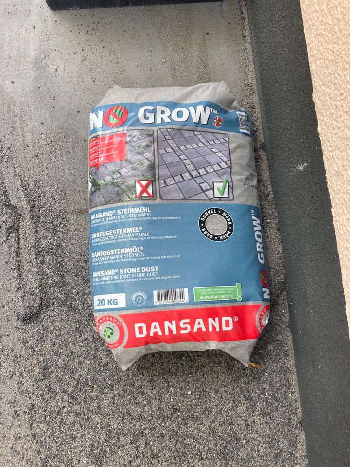 Dansand Steinmehl No Grow Neu Anthrazit in Hamburg