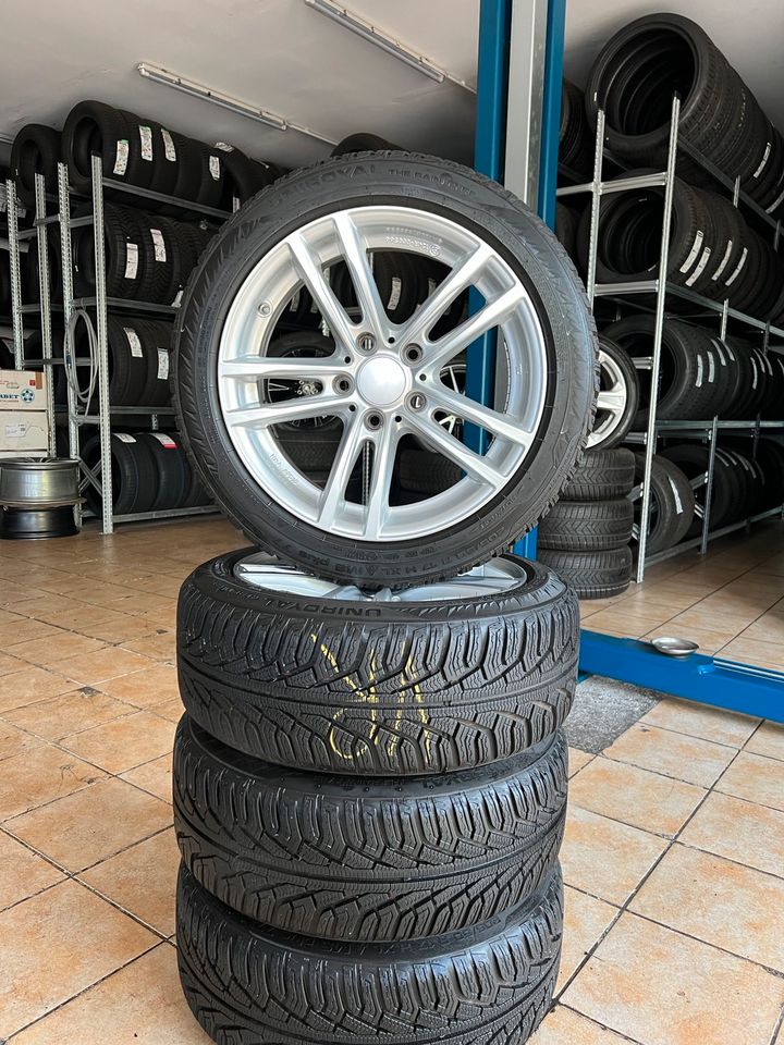 17 Zoll Uniwheels Winterräder 7,5x17 ET37 BMW 1er,3er,5er,X1,X3 in Aschaffenburg