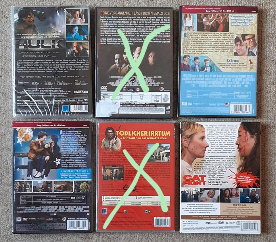 Diverse DVD, Filme Neu/OVP oder neuwertig in Bad Lauterberg im Harz
