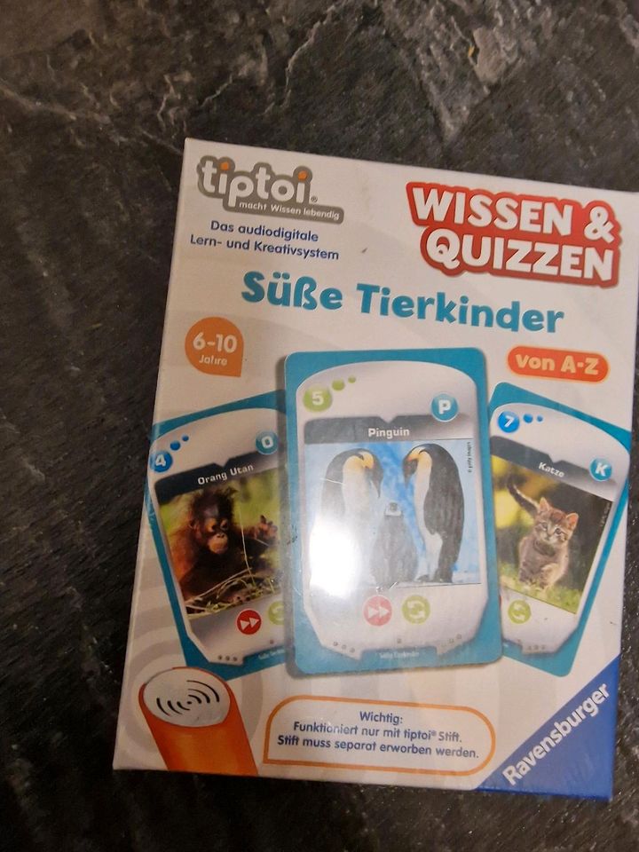 Tiptoi süße Tierkinder wissen&quizzen in Gelenau