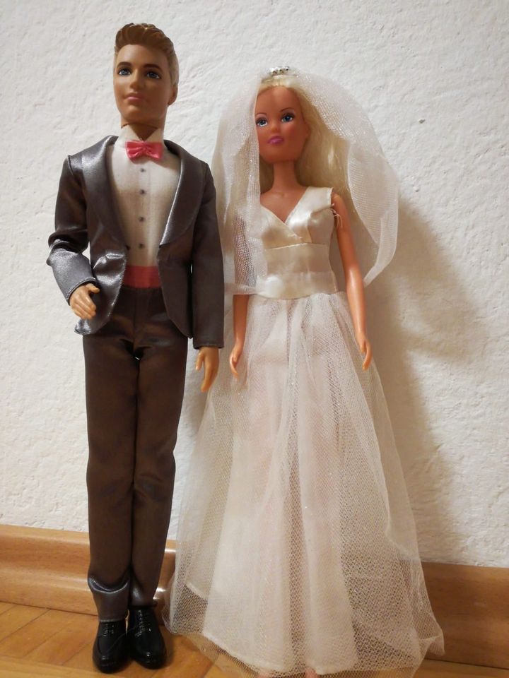 Barbie Mattel Ken und Steffi Love Simba Hochzeit in Eitorf