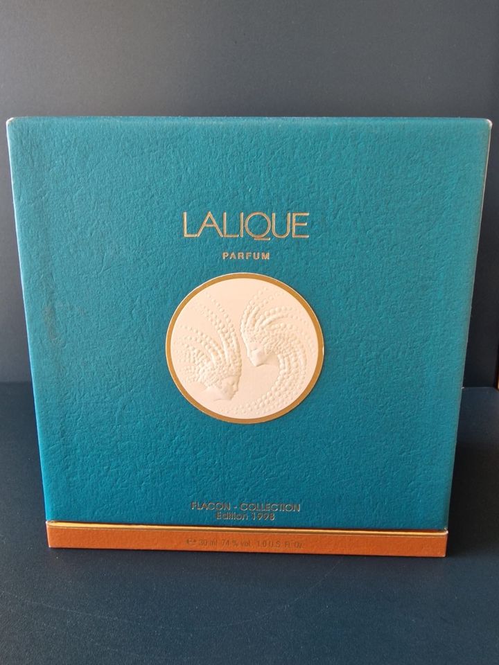 Lalique Flacon Collection Edition Limitee 1998 in Seeshaupt