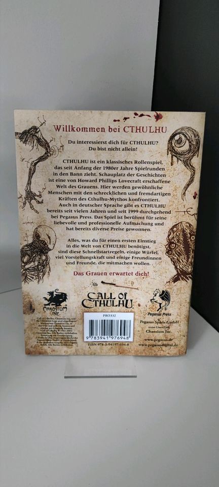 Call Of Cthulhu Schnellstartregeln Pen and Paper Rollenspiel in Kassel