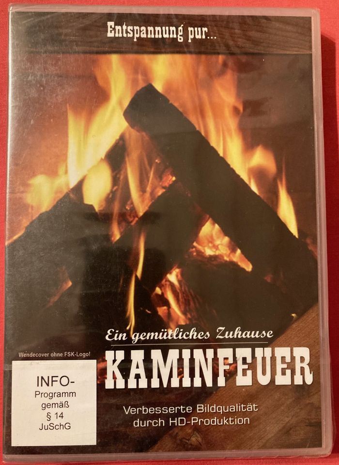 DVD- Ein gemütliches Zuhause Kaminfeuer,neu/OVP in Zeitlofs