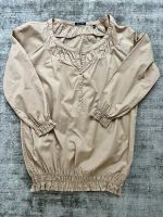 Bluse mit Raffung in beige von MoP in Gr. 38 Hessen - Liederbach Vorschau