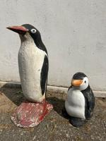 Zwei Pinguinfiguren aus Stein - Garten oder Dekofiguren Osnabrück - Hasbergen Vorschau