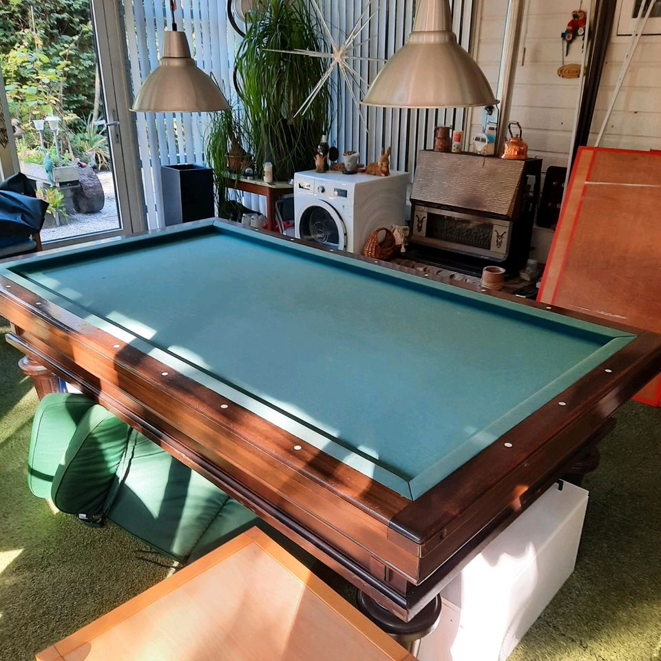 Poolbillard Dreiband Billiardtisch Tilburg mit Heizung in Kempen