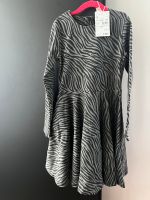 Boboli Kleid Zebra schwarz-grau Streifen schick 128 NEU Köln - Rondorf Vorschau