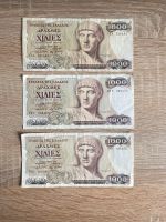 3 Geldscheine 1000 griechische Drachmen ✅ Nordrhein-Westfalen - Hagen Vorschau