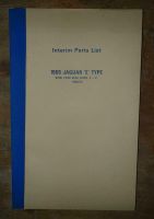 1969 Jaguar E Type Interim Parts List Bochum - Bochum-Wattenscheid Vorschau