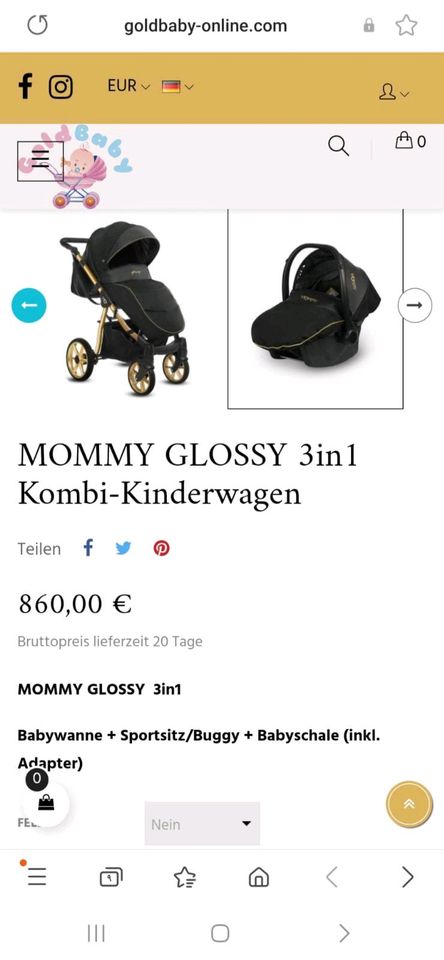 Kinderwagen in Berlin