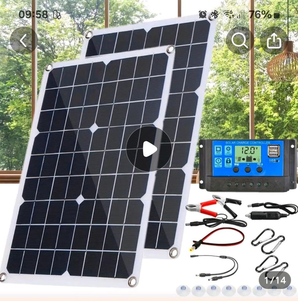 Suche günstig Solaranlage für Wohnmobil in Wilhelmshaven