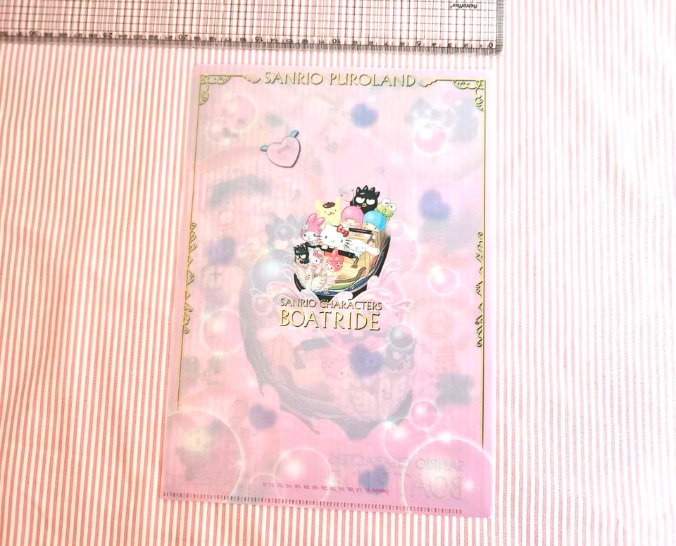 Japan Sanrio Clear File Transparent Plastic Document kawaii in Düsseldorf