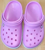 Mädchen Crocs Clog Gr. J3 34/35 rosa Bayern - Wolfertschwenden Vorschau