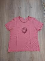 T-Shirt aus Viskose, rosa mit Motiv, Gr. 48 / 50, TOP-Zustand Nordrhein-Westfalen - Werl Vorschau