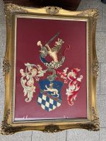 Altes antikes Wappen gestickt Stoffwappen sehr edel Baden-Württemberg - Wimsheim Vorschau