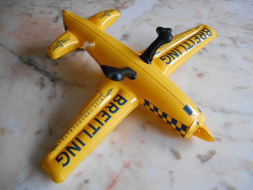 Breitling – aufblasbares Flugzeugmodell – EXTREM RAR in Borstel b Sulingen