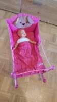 Puppenbett Wiege Chou Chou Zapf Creation inkl. Puppe rosa Decke Frankfurt am Main - Eschersheim Vorschau