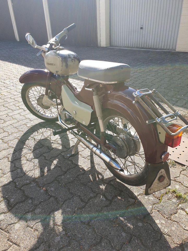 SIMSON SPATZ SR4-1, PAPIERE, TEILRESTAURIERT in Isernhagen