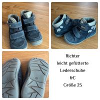 Richter Ledersneaker Halbschuhe 25 Wandsbek - Hamburg Bramfeld Vorschau