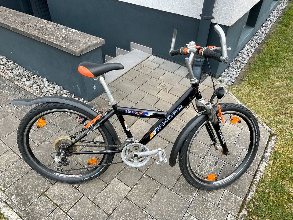 Kinderfahrrad der Marke Winora  24 Zoll in Künzell