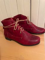 Think! Schnürstiefelette Denk rot Gr. 41 Nordrhein-Westfalen - Herzebrock-Clarholz Vorschau