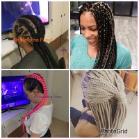 Dutch cornrows conrows Boxer Braid Zöpfe Haarverlängerung Berlin - Reinickendorf Vorschau