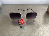 Rayban Sonnenbrille eckig Silber schwarz Saarland - Bous Vorschau