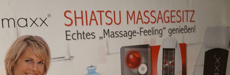 Shiatsu Massage Sitz für Auto, Stuhl, Sofa, Sessel ovp unbenutzt in Schmalkalden