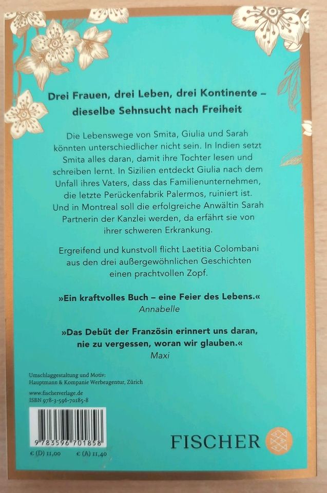 "Der Zopf" von Laetitia Colombani - Taschenbuch in Berlin