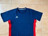 Adidas Sport-Shirt blau/ rot Gr. L Baumwoll-Mix Fussballshirt TOP Brandenburg - Hennigsdorf Vorschau