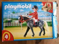 Playmobil 5110 Trakehner mit braun-gelber Pferdebox !vollständig! Nordrhein-Westfalen - Krefeld Vorschau