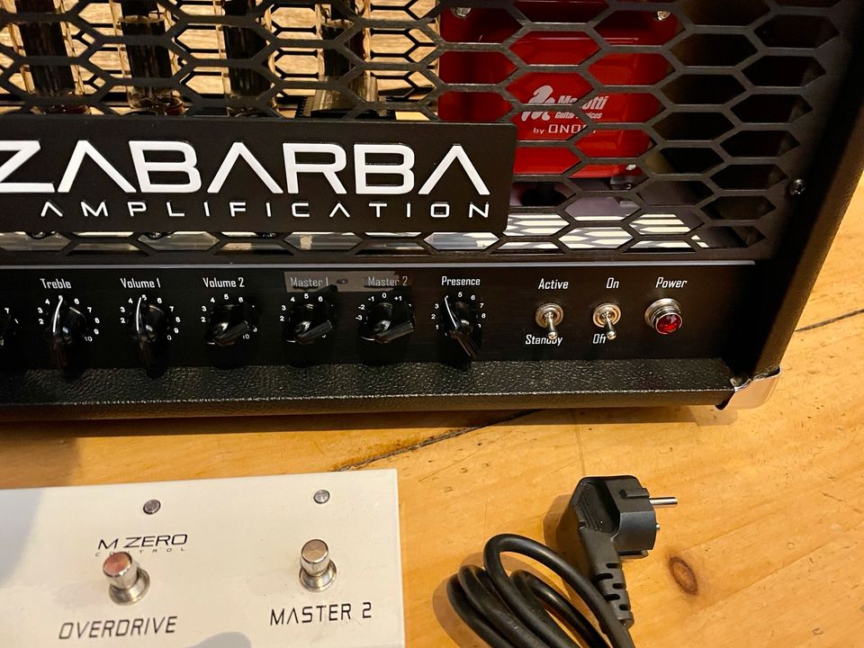 Mezzabarba MZero Overdrive EL34 + Dual Master Amp Head E-Gitarre in Melle