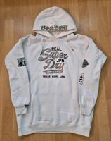 Cooler Pullover Pulli Sweatshirt Hoodie von Superdry weiß Gr. S/M Thüringen - Gera Vorschau
