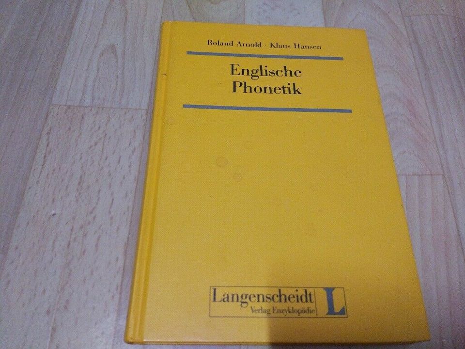 Buch : Englische Phonetik Roland Arnold Klaus Hansen Taschenbuch in Berlin