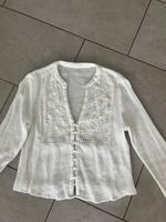 Zara Bluse Hemd weiß Boho kurz aktuelle Kollektion Gr. S 36 neu Nordrhein-Westfalen - Willich Vorschau